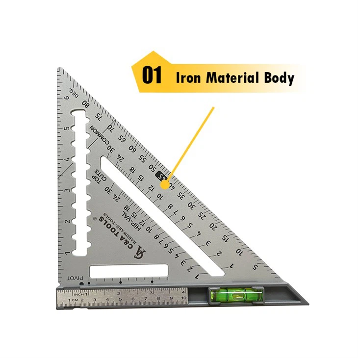 Multifuncional Triangle Ruler Manufacturer